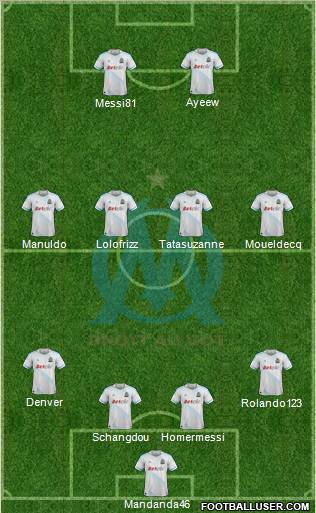 Olympique de Marseille Formation 2011