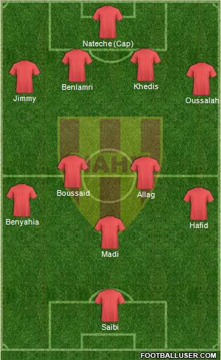 Nasr Athletic Hussein-Dey Formation 2011