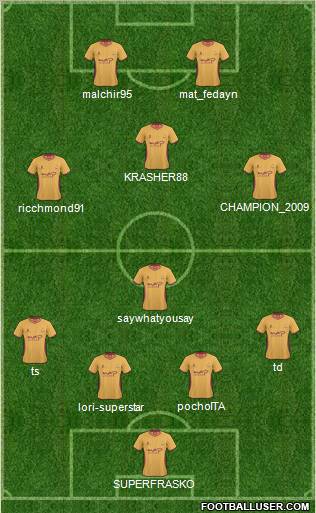 Bradford City Formation 2011