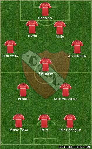 Independiente Formation 2011