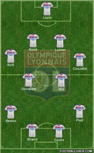 Olympique Lyonnais Formation 2011