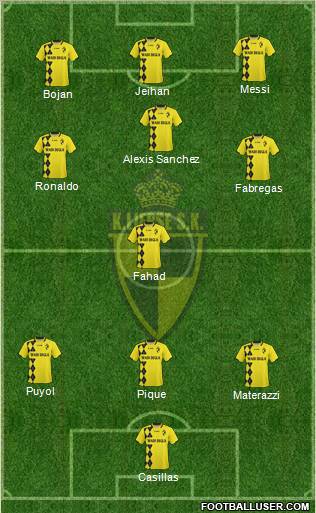 K Lierse SK Formation 2011