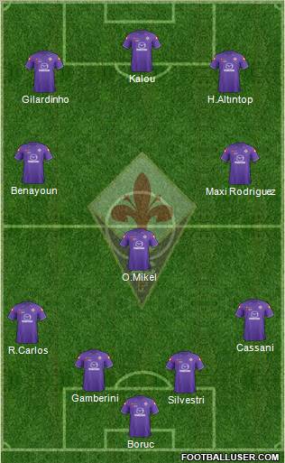 Fiorentina Formation 2011