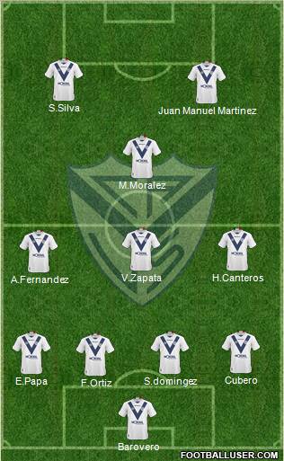 Vélez Sarsfield Formation 2011