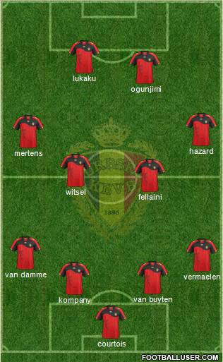 Belgium Formation 2011