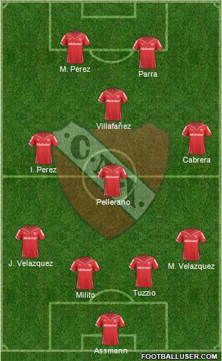 Independiente Formation 2011