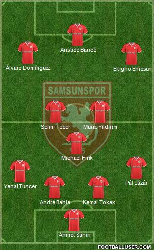 Samsunspor Formation 2011