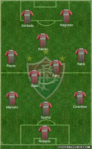 Fluminense FC Formation 2011