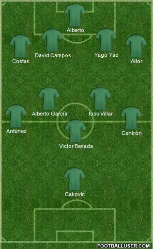 Pro Evolution Soccer Team Formation 2011