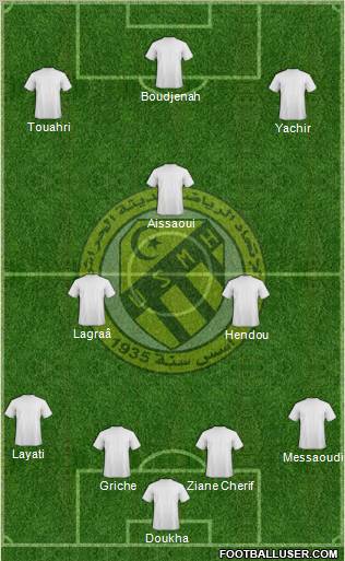 Union Sportive Madinet El-Harrach Formation 2011