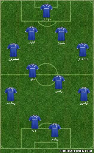Cardiff City Formation 2011