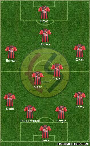 Eskisehirspor Formation 2011