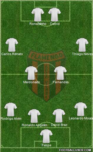 Flamengo EC de Arcoverde Formation 2011