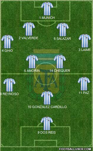 Argentina Formation 2011