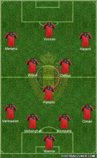 Belgium Formation 2011