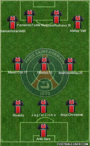Paris Saint-Germain Formation 2011
