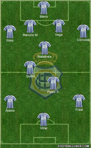 R.C. Recreativo de Huelva S.A.D. Formation 2011
