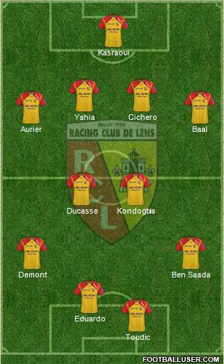 Racing Club de Lens Formation 2011