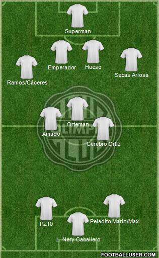 C Olimpia Formation 2011