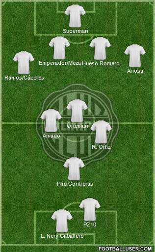 C Olimpia Formation 2011