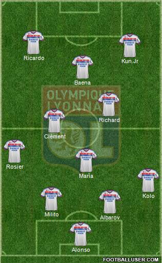 Olympique Lyonnais Formation 2011