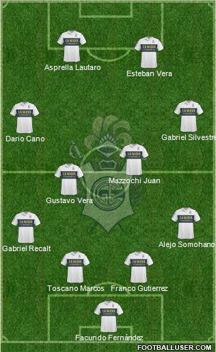 Gimnasia y Esgrima de La Plata Formation 2011