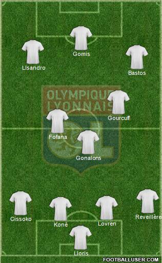Olympique Lyonnais Formation 2011