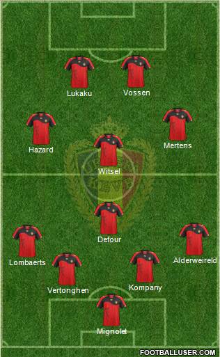 Belgium Formation 2011