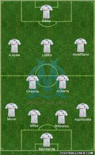 Olympique de Marseille Formation 2011