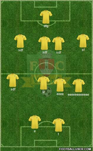 FC Vaslui Formation 2011