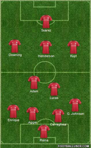 Liverpool Formation 2011