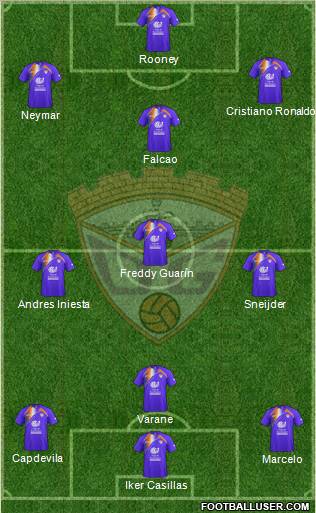 C.D. Guadalajara Formation 2011