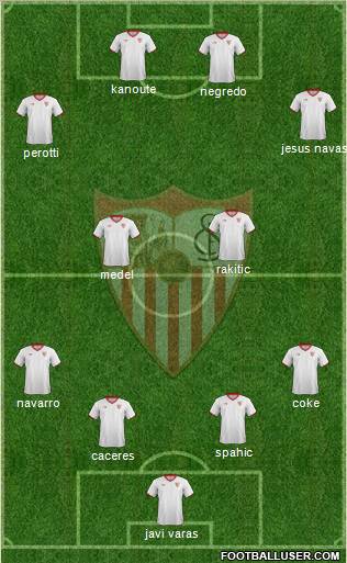Sevilla F.C., S.A.D. Formation 2011
