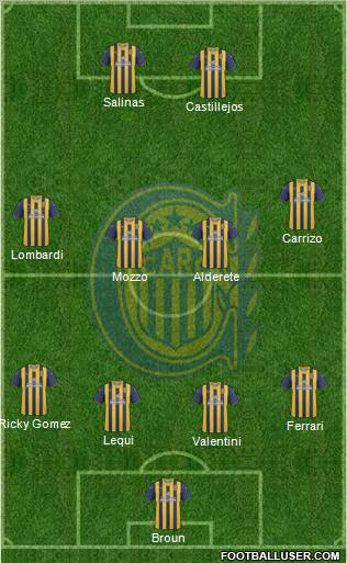 Rosario Central Formation 2011