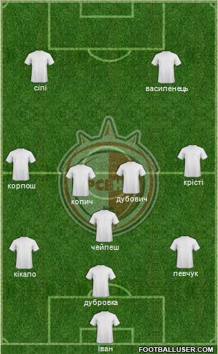 Arsenal Bila Tserkva Formation 2011