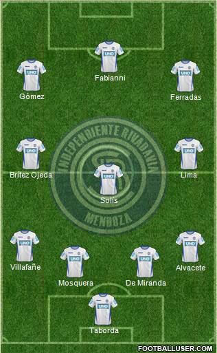 Independiente Rivadavia de Mendoza Formation 2011