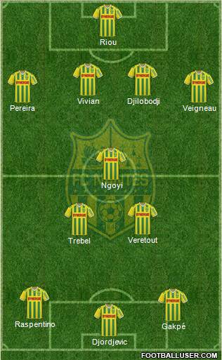 FC Nantes Formation 2011