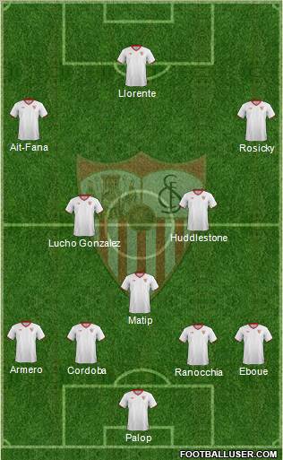 Sevilla F.C., S.A.D. Formation 2011