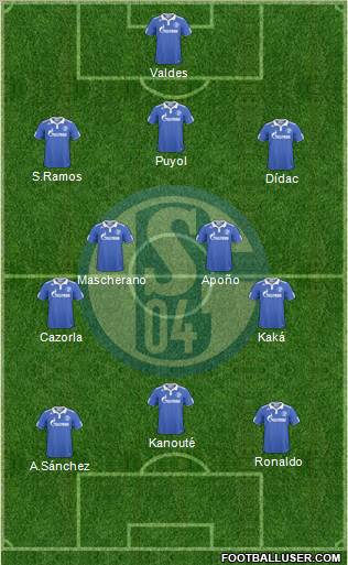 FC Schalke 04 Formation 2011