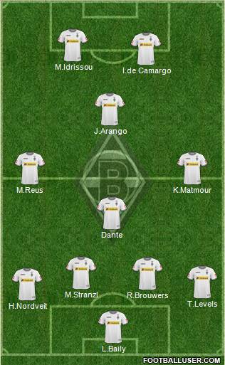 Borussia Mönchengladbach Formation 2011