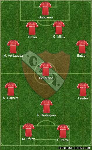 Independiente Formation 2011