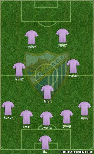 Málaga C.F., S.A.D. Formation 2011