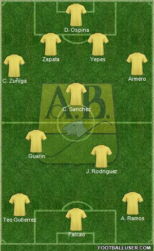 CA Bucaramanga CD Formation 2011