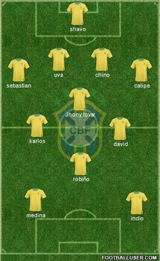 Brazil Formation 2011