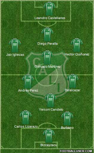 AC Deportivo Cali Formation 2011