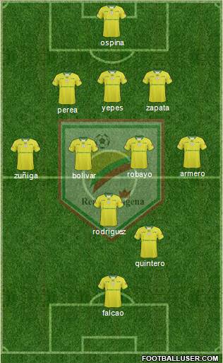 CD Real Cartagena Formation 2011