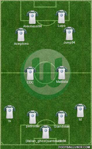 VfL Wolfsburg Formation 2011