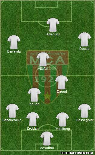 Mouloudia Club d'Alger Formation 2011