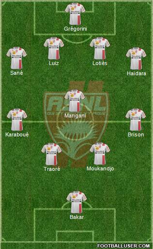 A.S. Nancy Lorraine Formation 2011