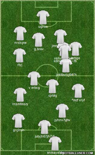Pro Evolution Soccer Team Formation 2011